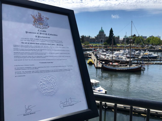 BC Government Proclaimed July 16, 2023, as Community Game Day!